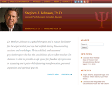 Tablet Screenshot of drstephenjohnson.com